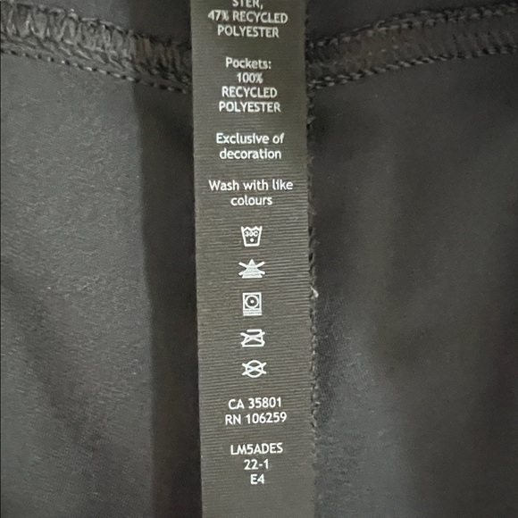 Lululemon Men's Pants 33 x 31 Classic Work Travel Casual Pants Navy Blue EUC - Picture 7 of 8